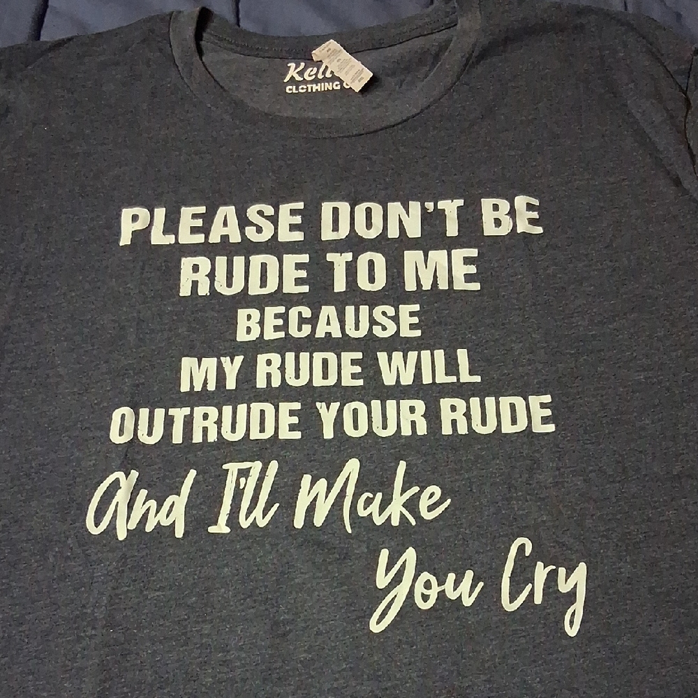 Bella Canvas Dark Gray Graphic Tee